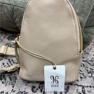 HOBO Tan Leather Backpack